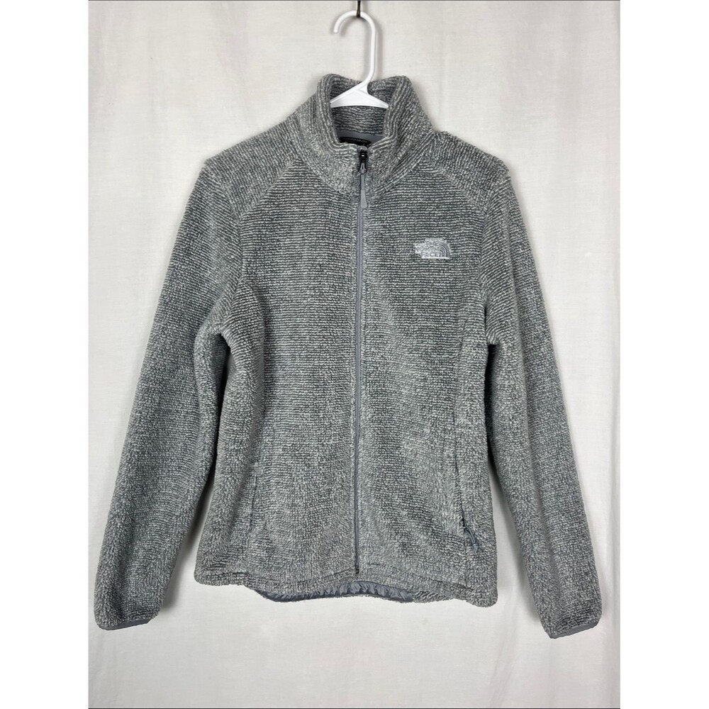 North Face Women's Osito Light Blue Full Zip Fleece Jacket